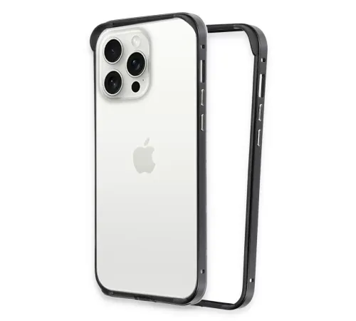 iPhone 14 Pro Land Bumper Koruma Kapak - Siyah