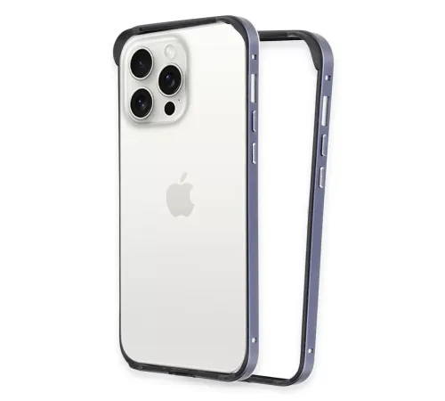 iPhone 14 Pro Land Bumper Koruma Kapak - Lacivert