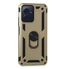 Xiaomi Redmi Note 12 4G Kılıf Sofya Yüzüklü Silikon Kapak - Gold