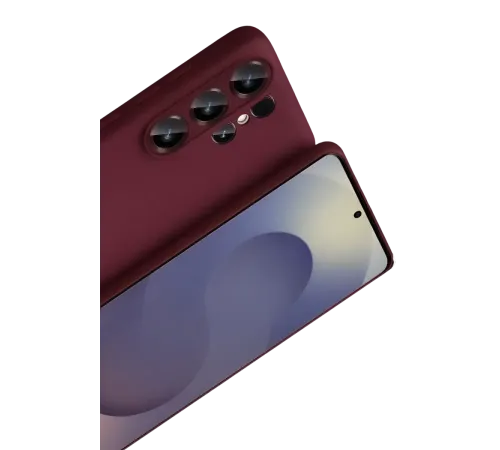 Samsung Galaxy S26 Ultra First Silikon - Bordo