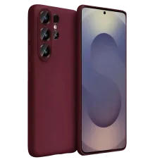 Samsung Galaxy S26 Ultra First Silikon - Bordo