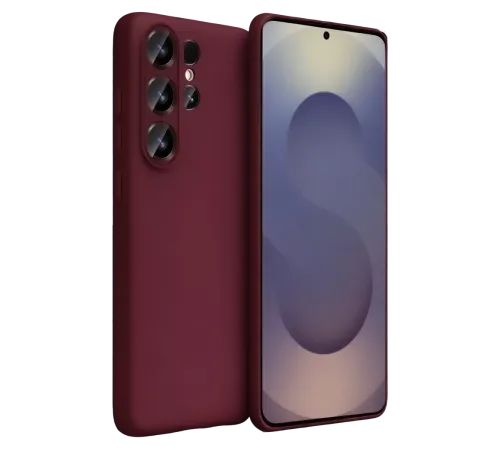 Samsung Galaxy S26 Ultra First Silikon - Bordo