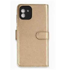 Samsung Galaxy A03 Kılıf Trend S Plus Kapaklı Kılıf - Gold
