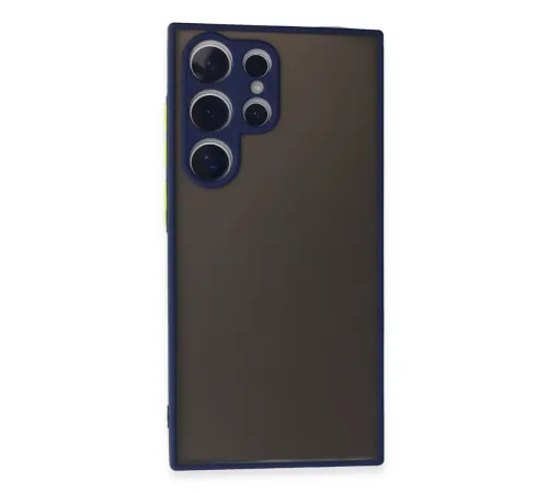 Samsung Galaxy S24 Ultra Kılıf Montreal Silikon Kapak - Lacivert