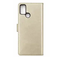 Tecno Pova Trend S Plus Kapaklı Kılıf - Gold