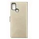 Tecno Pova Trend S Plus Kapaklı Kılıf - Gold