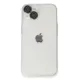 Apple iPhone 14 Kılıf Luko Lens Silikon - Siyah