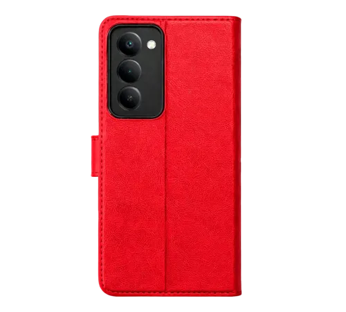 Xiaomi Redmi 15 5G Trend S Plus Kapaklı Kılıf - Kırmızı