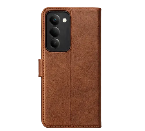 Xiaomi Redmi 15 5G Trend S Plus Kapaklı Kılıf - Taba