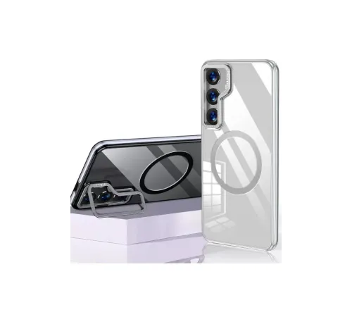 Samsung Galaxy S24 Crystal Magsafe Kapak - Şeffaf