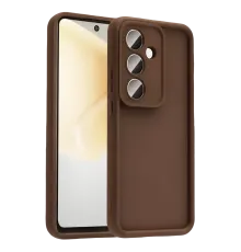 Samsung Galaxy A37 5G Viera Silikon - Kahverengi