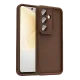 Samsung Galaxy A37 5G Viera Silikon - Kahverengi