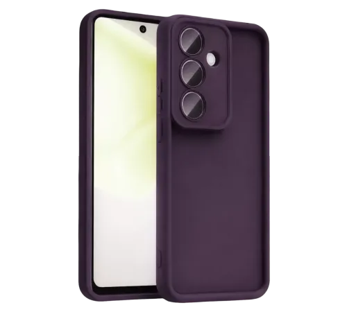 Samsung Galaxy A57 5G Viera Silikon - Mürdüm