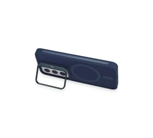 Samsung Galaxy S24 Flet Lens Magsafe Kapak - Lacivert