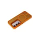 Samsung Galaxy S24 Flet Lens Magsafe Kapak - Turuncu