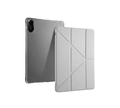 Xiaomi Redmi Pad 2 Kalemlikli Mars Tablet Kılıfı - Gri