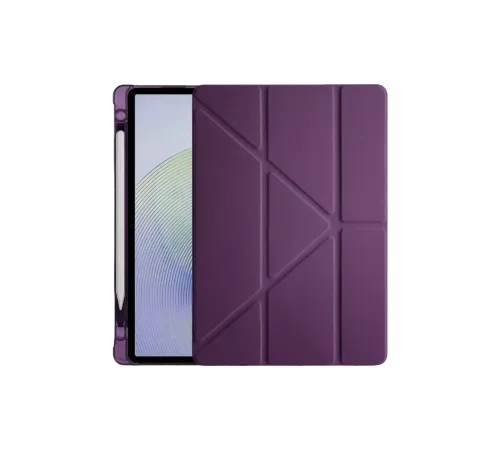 Xiaomi Redmi Pad 2 Kalemlikli Mars Tablet Kılıfı - Mürdüm