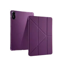Xiaomi Redmi Pad 2 Kalemlikli Mars Tablet Kılıfı - Mürdüm