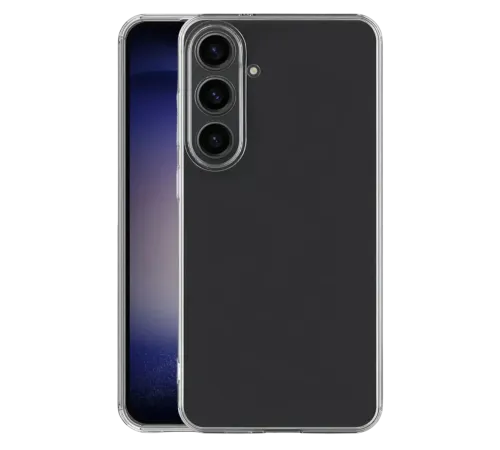 Samsung Galaxy S26 Plus Lüx Şeffaf Silikon - Şeffaf