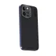 iPhone 15 Pro Max Kılıf Aramid 600D Kevlar Karbon Fiber Magsafe Kapak - Lacivert