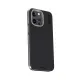 iPhone 15 Pro Kılıf Aramid 600D Kevlar Karbon Fiber Magsafe Kapak - Gri