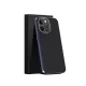 iPhone 15 Pro Kılıf Aramid 600D Kevlar Karbon Fiber Magsafe Kapak - Lacivert