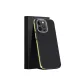 iPhone 15 Pro Kılıf Aramid 600D Kevlar Karbon Fiber Magsafe Kapak - Sarı