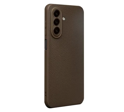 Samsung Galaxy A57 5G Thermax Silikon Kılıf - Kahverengi