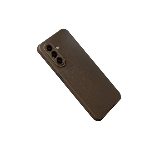 Samsung Galaxy A57 5G Thermax Silikon Kılıf - Kahverengi