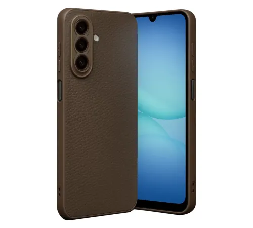 Samsung Galaxy A57 5G Thermax Silikon Kılıf - Kahverengi