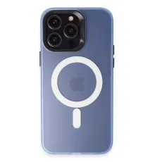 iPhone 15 Pro Max Kılıf Mateks Magsafe Kapak - Sierra Blue