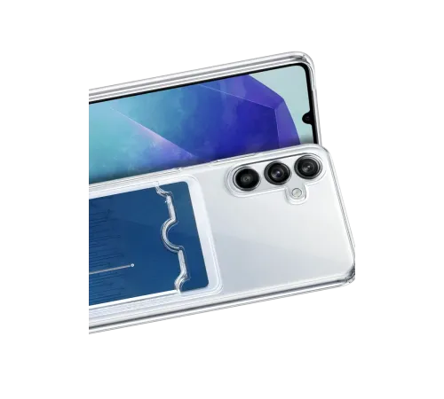 Samsung Galaxy A37 5G Kart Şeffaf Silikon - Şeffaf