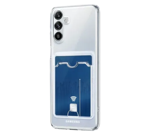 Samsung Galaxy A37 5G Kart Şeffaf Silikon - Şeffaf