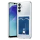 Samsung Galaxy A37 5G Kart Şeffaf Silikon - Şeffaf