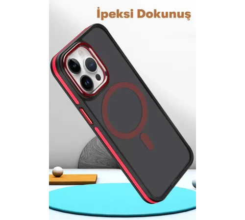 iPhone 15 Pro Max Winner Magsafe Kapak - Siyah