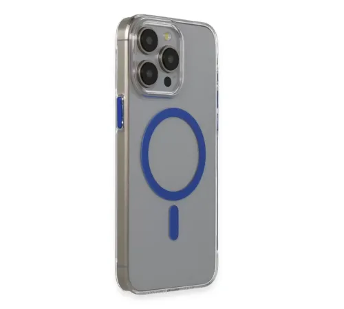 iPhone 15 Pro Max Bubble Magsafe Kapak - Lacivert