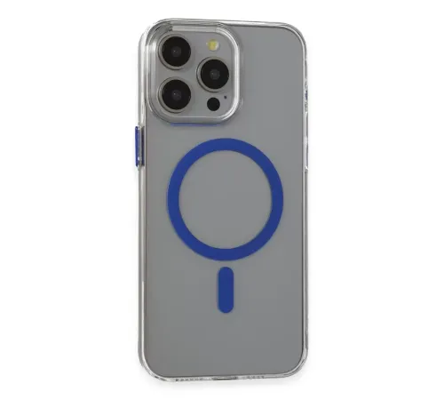 iPhone 15 Pro Max Bubble Magsafe Kapak - Lacivert