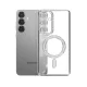 Samsung Galaxy A37 5G Joke Simli Magneticsafe Kılıf - Gümüş