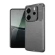 Xiaomi Redmi Note 14 4G Kılıf Auto Focus Karbon Kapak - Gri