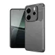 Xiaomi Redmi Note 14 4G Kılıf Auto Focus Karbon Kapak - Gri