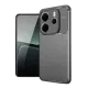 Xiaomi Redmi Note 14 4G Kılıf Auto Focus Karbon Kapak - Gri