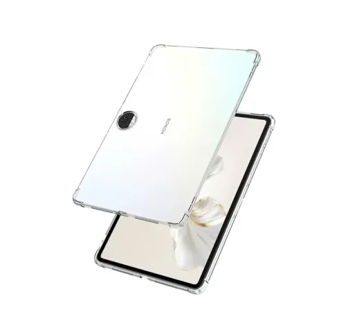 Huawei Honor Pad 9 Kılıf Anti Shock Tablet Silikon - Şeffaf