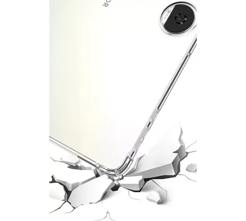 Huawei Honor Pad 9 Kılıf Anti Shock Tablet Silikon - Şeffaf