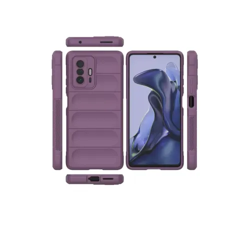 Xiaomi Mi 11T Kılıf Optimum Silikon - Mor
