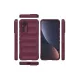 Xiaomi Mi 12 Lite Kılıf Optimum Silikon - Bordo