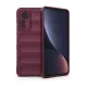 Xiaomi Mi 12 Lite Kılıf Optimum Silikon - Bordo
