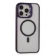 iPhone 14 Pro Kılıf Roblox Lens Magsafe Standlı Kapak - Derin Mor