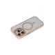 iPhone 15 Pro Kılıf Roblox Lens Magsafe Standlı Kapak - Pudra