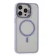 iPhone 15 Pro Max Kılıf Roblox Lens Magsafe Standlı Kapak - Lila