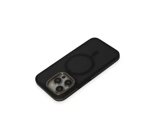 iPhone 14 Pro Max Kılıf Rocky Magsafe Kapak - Siyah